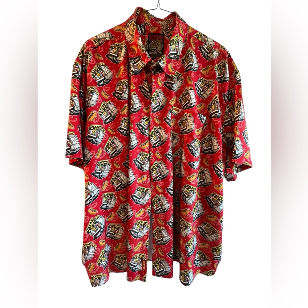DIXXON Vibrant Red Sausage-Fest Shirt